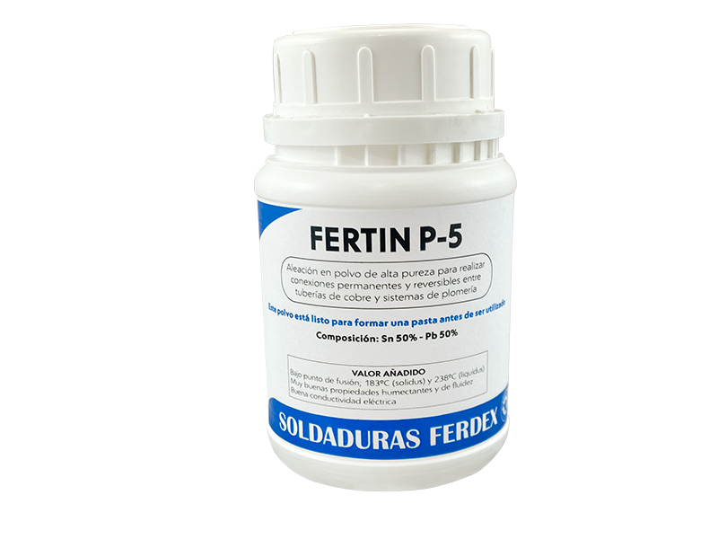 FERTIN PASTAS METÁLICAS PARA ESTAÑAR Y SOLDAR