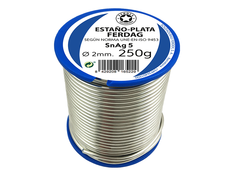 FERDEX SnAg5 1 mm. CARRETES ESTAÑO