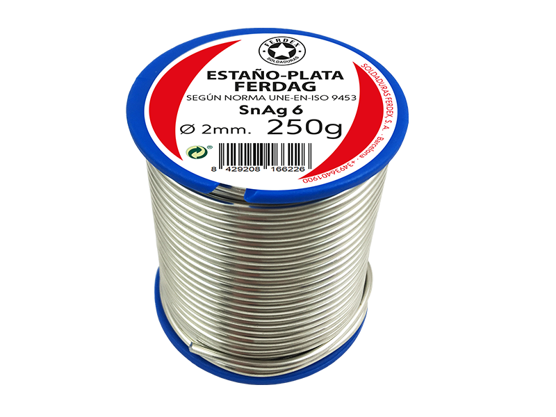 FERDEX SnAg 6 mm. CARRETES ESTAÑO