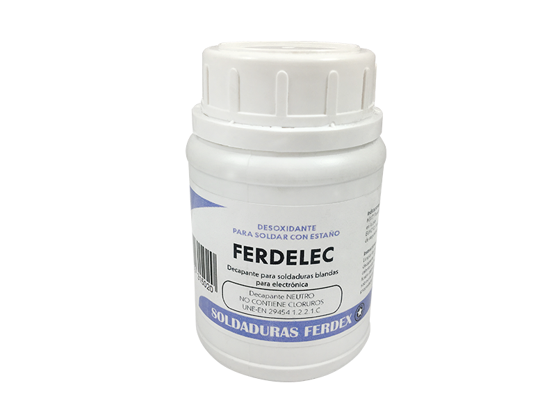 BLISTER DECAPANTE ELECTRONICA FERDELEC DECAPANTES Y DESOXIDANTES PARA SOLDADURAS