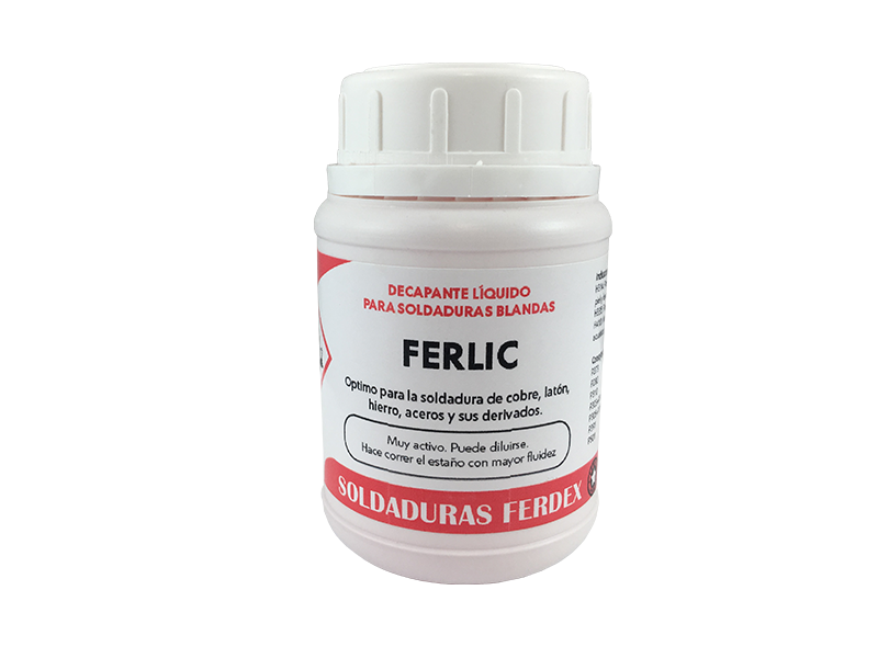 ACEITE DESOXIDANTE FERLIC DECAPANTES Y DESOXIDANTES PARA SOLDADURAS