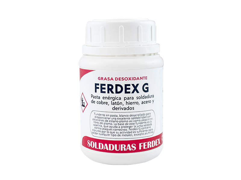 BLISTER DECAPANTE GENERAL FERDEX-G DECAPANTES Y DESOXIDANTES PARA SOLDADURAS